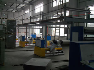 高速硬紙板生產線